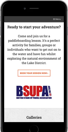 Ullswater Paddleboarding on an iPhone