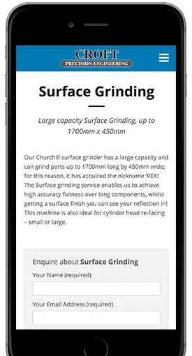 WordPress iPhone Website
