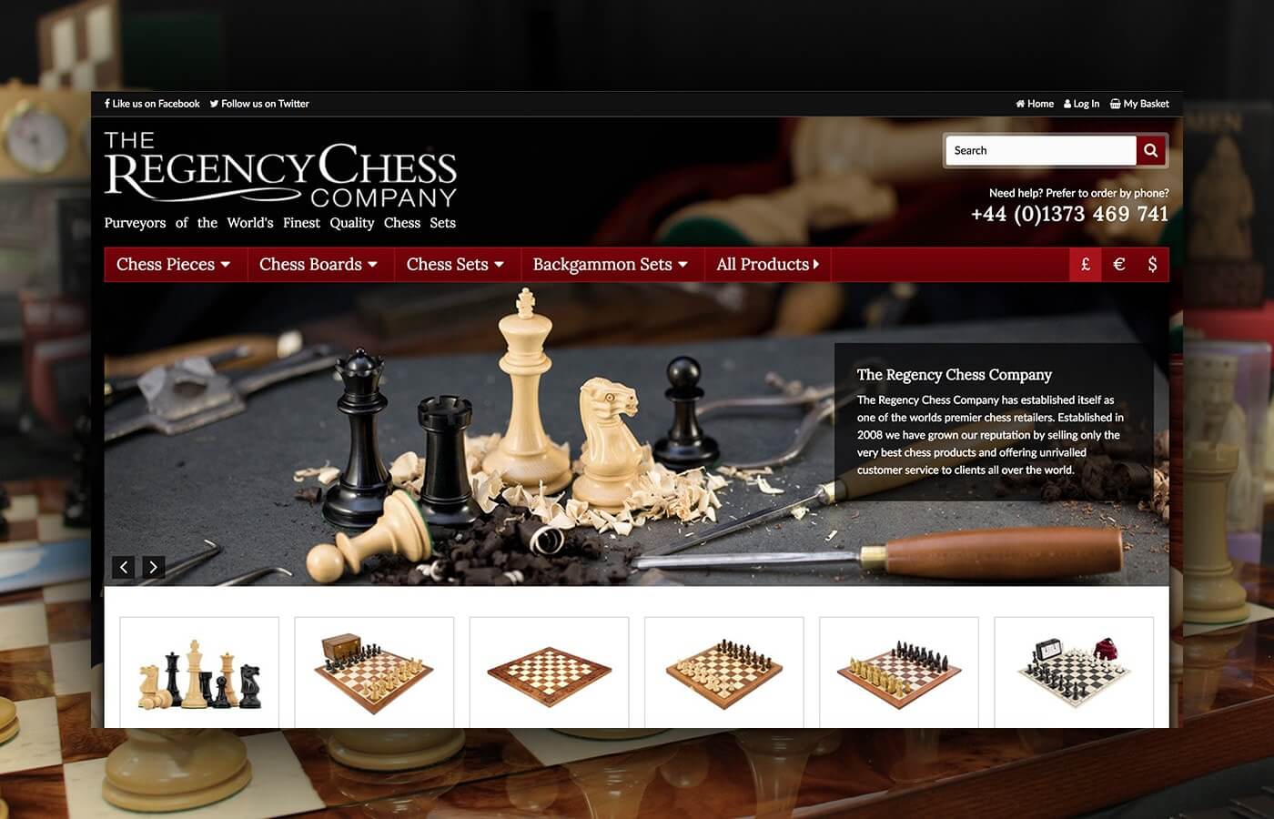 The Regency Chess Company, The Finest Online Chess Shop
